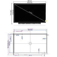 Panel LCD AUO 11.6" 1920X1080 FHD G116HAN01.0 Layar Resolusi Tinggi Modul LCD 11.6 Inci