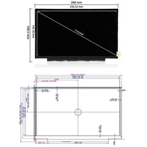 Original 11,6 Zoll 1920x1080 AUO TFT LCD IPS Panel Display für Industrie G116HAN01.0 mit Full HD, 300 Nit und EDP-Schnittstelle - Product Image 2