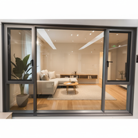 Ventanas y Puertas de Villa Personalizadas de Fábrica, Ventana con Rotura de Puente Térmico, Ventana Aislante Acústica, Ventanas Corredizas de Aluminio con Doble Acristalamiento
