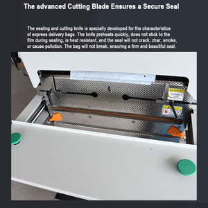 Machine de fabrication de sacs d'emballage pour coursiers e-commerce, ensacheuse automatique, système d'impression d'étiquettes pour sacs de coursiers personnalisés - Product Image 2