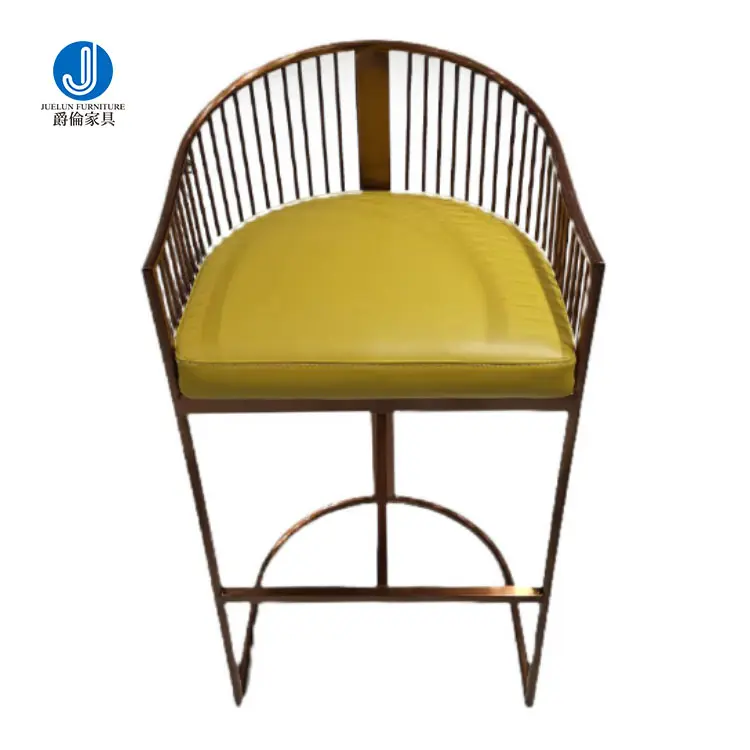 Cadeira de lazer em aço inoxidável para sala de estar com design moderno e luxuoso, cadeira de lazer e jantar com design especial