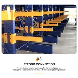 Système d'<span class=keywords><strong>étagère</strong></span>s cantilever multifonctionnel antirouille, capacité de <span class=keywords><strong>charge</strong></span> <span class=keywords><strong>lourde</strong></span>, <span class=keywords><strong>étagère</strong></span> cantilever détachable personnalisée - Product Image 5