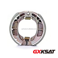 Plaquettes de frein de moto GXKSAT pour CG125 CD70 SUPRA WAVE125, tambour de frein avec garniture de frein de haute qualité