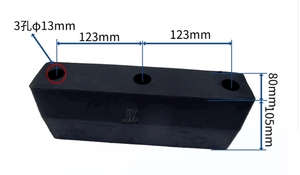 Factory Truck Anti-Collision <b>Strip</b> Wall Pad Buffer Block for Logistics Unloading Platform Water Safety - Product Image 2