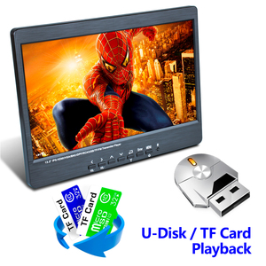Xách tay 13.3 inch IPS hiển thị xe tựa đầu MP5 Video Player 1920x720 Độ phân giải <span class=keywords><strong>GPS</strong></span> Navigator <span class=keywords><strong>AV</strong></span>/VGA đầu vào 2x2W loa - Product Image 5