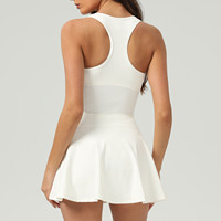 Jupe-short de tennis pour femme, sans manches, à séchage rapide, anti-frottement, idéale pour le golf, l'entraînement et les sports de plein air – Vente en gros