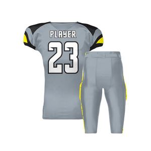 ชุดกีฬาผ้าโพลีเอสเตอร์ระบายอากาศสำหรับผู้ใหญ่ชุดกีฬาอเมริกันฟุตบอลขนาดพลัสไซส์ออกแบบได้ตามต้องการ2021 - Product Image 1