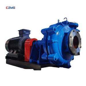 CDHB High Abrasion Cast Iron Centrifugal Gravel Slag Wear Resisting Metal Impeller Rubber Liner Slurry <b>Pumps</b> for Port Dredging - Product Image 1
