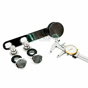 Trung Quốc bán buôn phụ kiện kính treo hệ thống cửa kính thép không gỉ cửa trượt phần cứng Barn Glass theo dõi Kit - Product Image 4