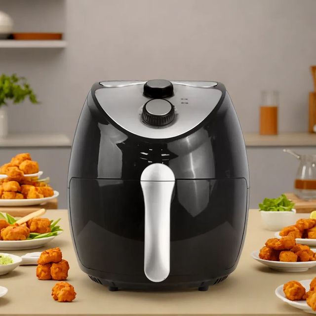 Model 1300W 4.5L TrendingFactory-Direct Smart Kitchen Gadgets Electric Air Fryer Chinese Oil-Free Halogen Cooking Oven KA02002