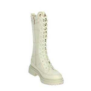 Botas de media pantorrilla para mujer Carmela color crema 160920 con tacón - Product Image 5