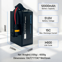 Аккумулятор LiPo Herewin 14S 51.8V 12000mAh 15C для промышленных БПЛА VTOL