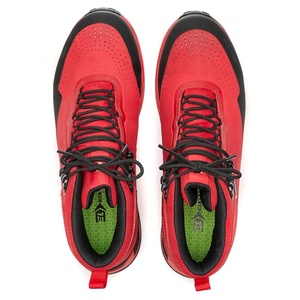 Wholesale Durable Custom Elkland Men's Outdoor Shoes Breathable Nubuck <b>Waterproof</b> Hiking Trekking Boots for Autumn Lightweight - Product Image 2