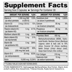 Suppléments professionnels OEM pour la <span class=keywords><strong>repousse</strong></span> des <span class=keywords><strong>cheveux</strong></span> pour femmes Capsules pour augmenter l'épaisseur des <span class=keywords><strong>cheveux</strong></span> et la croissance Vitamine Biotine Fibres alimentaires - Product Image 2