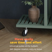 Support de plante de balcon en métal à 6 niveaux conçu présentoir de pot de fleur pour la maison jardin extérieur décor de pépinière