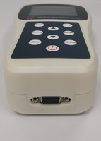 Sujing-Contador de partículas láser portátil con pantalla LCD, 2 años de caché de datos de plástico POE/reinicio programable de energía de la batería