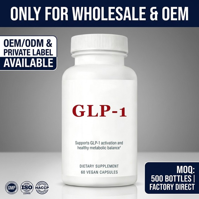 OEM Manufacturers Direct Sales GLP-1 Capsules Best-selling Dietary Supplements Own Brand