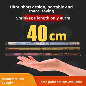 Canna da Pesca in Fibra di Vetro a Manico Lungo, Canna da Pesca Ultra-Corta, Canna da Pesca Ultra-Leggera e Ultra-Rigida, Canna da Pesca - Product Image 2