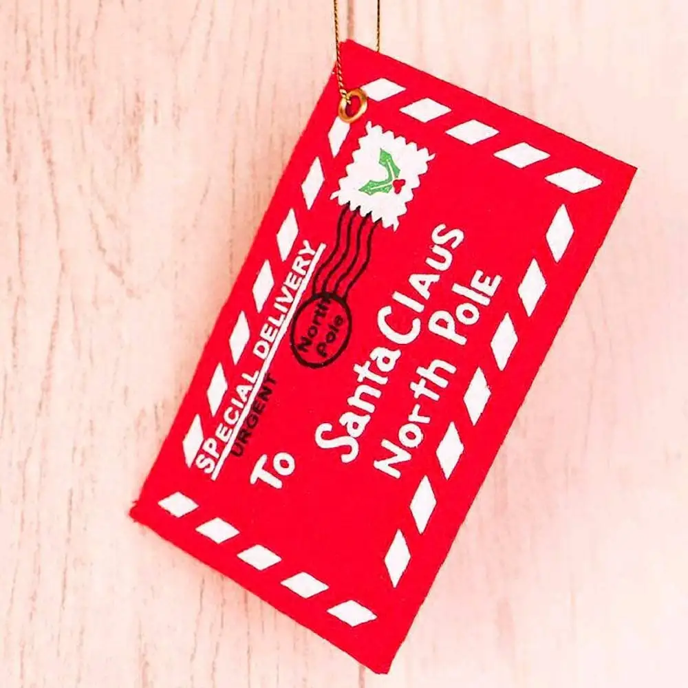 <span class=keywords><strong>क्रिसमस</strong></span> वृक्ष के गहने उपहार कार्ड के लिए अनुकूलित मुद्रित लाल लिफाफे <span class=keywords><strong>नरम</strong></span> ऊन महसूस किया पैसे पत्र धारकों के साथ स्ट्रिंग
