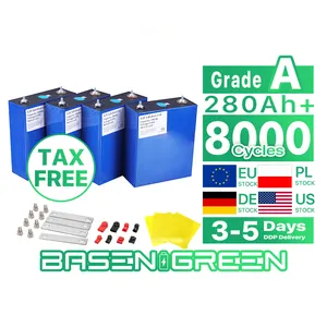 6000 cicli 3.2v 280ah Lifepo4 Cell V3 batteria al litio 3.2v Lf 280k barca Rv carrello elevatore sistema di accumulo di energia solare batteria