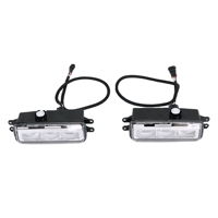 Feux antibrouillard LED tout-terrain pour pare-chocs avant Toyota 4Runner 4X4, accessoires étanches 12V 8W, lampes de conduite LED avec câblage