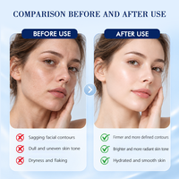 Crème hydratante raffermissante au collagène et aux céramides Disaar 50g – Redéfinit les contours du visage, hydratation intense avec huile d'amande douce – Vente en gros