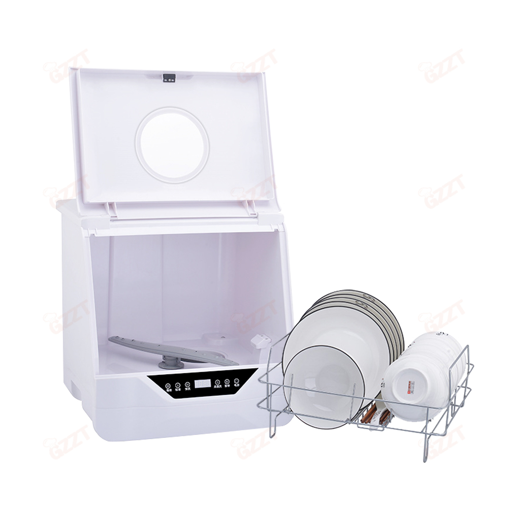 5 Sets Small Multifunctional Drying Dishwasher Fully Automatic Lazy Dishwasher Household Smart Dishwasher With 4 Wash Modes