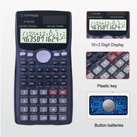 Calculatrice Scientifique de Bureau en Plastique ABS à Double Alimentation, Calendrier, 12/14 Chiffres, Haute Qualité, Offre Spéciale