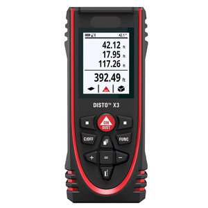 เครื่องวัดระยะเลเซอร์อินฟราเรด Leicaa DISTO X3 มือสอง ทนทาน ระยะ 150 เมตร พร้อมมาตรฐาน IP65 และกำลังขยาย 10 เท่า - Product Image 2