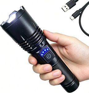 ไฟฉายค้นหาระยะไกล 705 เมตร รุ่น 2023 MH25Pro 3300LMs LED  ชาร์จ USB-C ได้ ใช้แบตเตอรี่ NL2153HP 5300mAh 21700 - Product Image 1