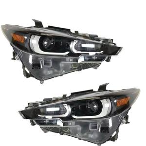 Faros Delanteros BAIYING 2022 para CX-5 Versión Estadounidense KPF1-51040/KPF1-51030, DRL de Gama Baja, Plástico, Temperatura de Color Amarillo de 6500K, Plug and Play - Product Image 1