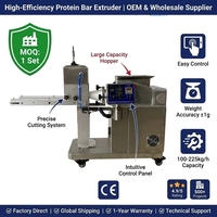 Machine Commerciale Compacte Multifonctionnelle en Acier Inoxydable SUS304 pour Barres Protéinées, Extrudeuse de Fruits et Dattes, et Machine à Biscuits Végétaliens