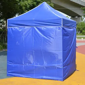 10 * 10ft आउटडोर विज्ञापन मार्की तह चंदवा ओर दीवारों के साथ व्यापार दिखाएँ तम्बू