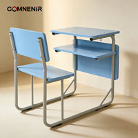 Chaise de bureau scolaire en métal à hauteur fixe, fabriquée par l'usine professionnelle du Hebei, pour appartement et bureau à domicile, exportée dans le monde entier