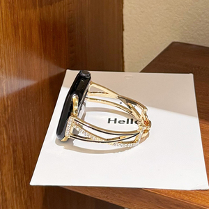 Correas de Reloj Elegantes con Diamantes de Imitación y Aleación <span class=keywords><strong>para</strong></span> <span class=keywords><strong>Apple</strong></span> <span class=keywords><strong>Watch</strong></span> Series 11 10 40 42 46 49mm, Brazalete de Joyería - Product Image 6