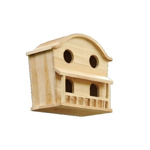Nichoirs en bois, abris pour oiseaux de jardin extérieur, mangeoires pour oiseaux de cour, nichoirs de style villa, nids de reproduction et de repos - Product Image 5