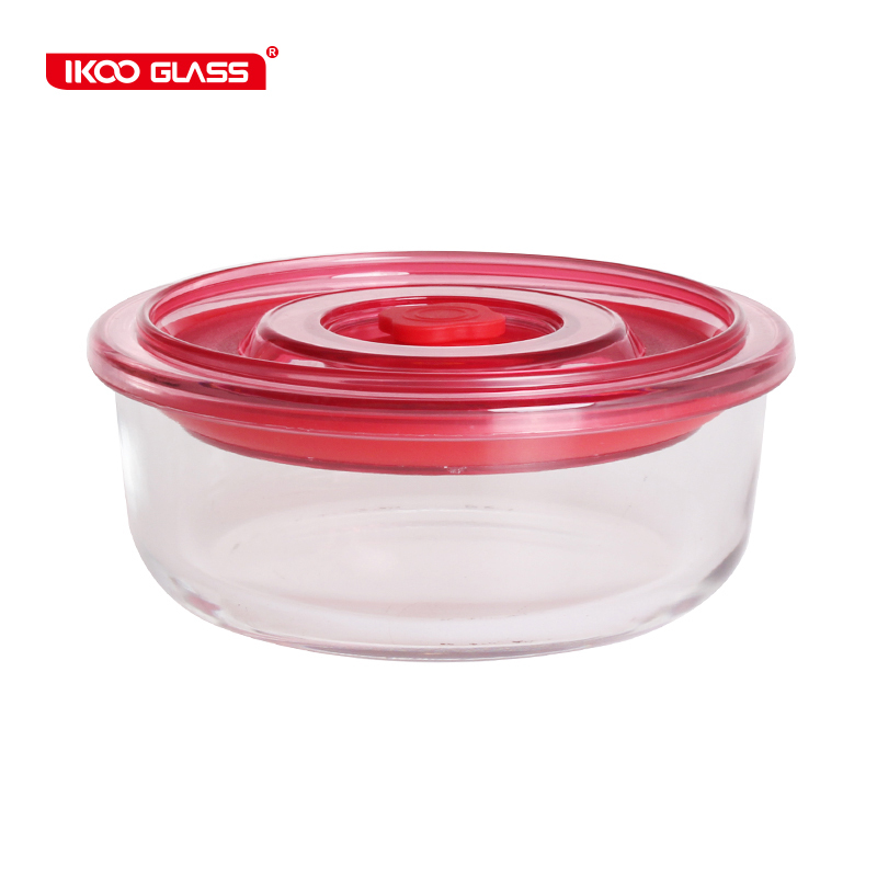 Vide en verre de borosilicate micro-ondable conteneur alimentaire boîte à bento