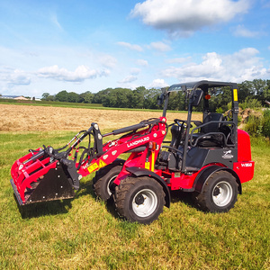 Cargadora de Ruedas Compacta con Motor Kubota, Cucharón de 0.28 m³, Acoplador Rápido, Minicargadora Agrícola, Cargadora Diesel Versátil W1160, Venta al por Mayor - Product Image 2
