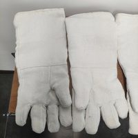 Gants en fibre céramique personnalisables à isolation thermique, conformes aux normes de sécurité – Vente chaude