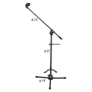 Dudukan Gitar Berdiri, Dudukan Gitar Lantai Lipat Akustik Universal Logam Tripod untuk Gitar Listrik Akustik Klasik Bass