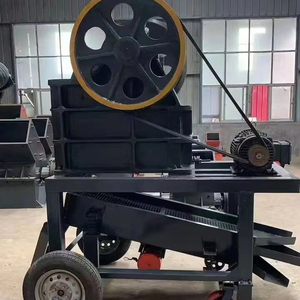Concasseur à mâchoires mobile à moteur diesel 5,5 kW pour le traitement du granit en carrière, marque Hengtong, haute efficacité, technologie de pointe, longue durée de vie - Product Image 2