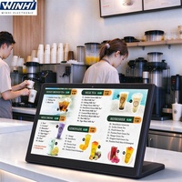 Tablet Android All-in-one Layar Sentuh Bentuk L 10.1/14 Inci untuk Evaluator, Bank, Restoran, dan Pemesanan POE