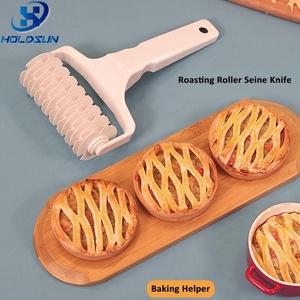 Herramientas para hornear y repostería, rueda rodante de plástico, repujado de masa, cortador de Pastel de galletas de suministros - Product Image 5