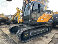 Mejor Precio, Excavadora Sany 215 Reacondicionada, Motor Isuzu Original, Excavadora de Cadenas SY215C de Segunda Mano para Movimiento de Tierras