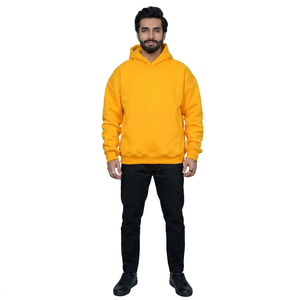 Vente chaude Sweat-shirt unisexe personnalisé brodé pour homme de haute qualité surdimensionné uni style hiver vente en gros sweats-shirts vierges pour homme - Product Image 1