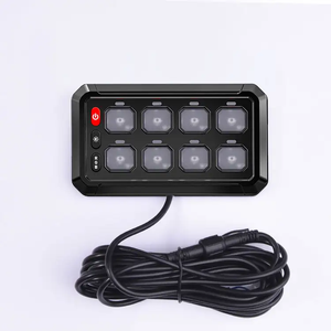 12V/24V RGB 8 gang xe chuyển đổi bảng điều khiển với Relay Box điều khiển mạch cho máy xúc offroad xe ô tô THUYỀN xe buýt - Product Image 3