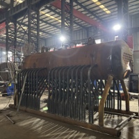 Ketel Uap Rantai Berbahan Bakar Batubara 10 Ton 1.25 MPa Kapasitas Besar