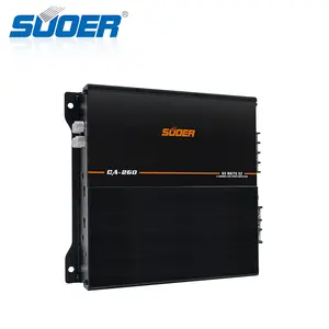 Suoer CA-260 앰프 12v 앰프 자동차 사운드 앰프 C-236 3800W 2 채널 강력한 자동차베이스 AMP