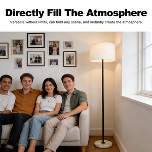 <span class=keywords><strong>Lampadaire</strong></span> LED moderne de luxe nordique, métallique, décoratif, pour chambre et salon, vente en gros d'usine - Product Image 6