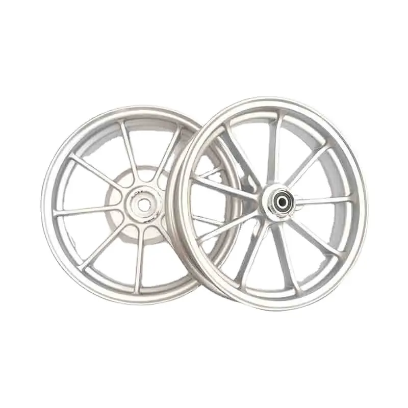 10 polegadas aro da roda da motocicleta para dio Honda 50 18/28/34/35/56 Roda dianteira freio a disco de 10 furos roda traseira 22-dente 95 freio a tambor